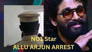 Icon star Allu Arjun Arrest live Visuals