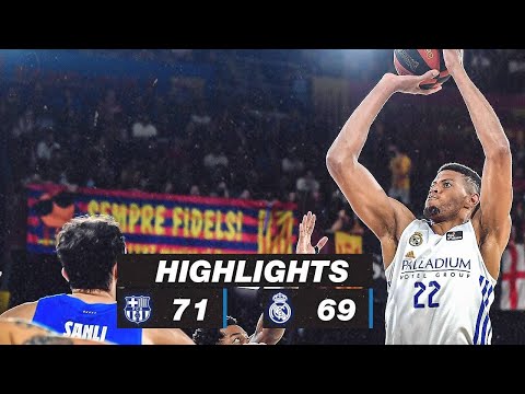 BARÇA 71-69 REAL MADRID | 2º partido playoff final