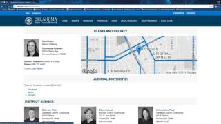 Tutorial #1- OSCN docket searches