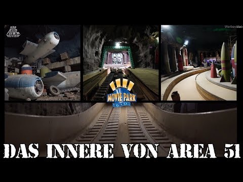 Das Innere von Area 51/ Bermuda Dreieck - Movie Park Germany - Backstage Reportage