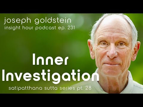 Buddhist Introspection w/ Joseph Goldstein – Insight Hour Podcast Ep. 231 – Satipatthana Sutta Pt.28