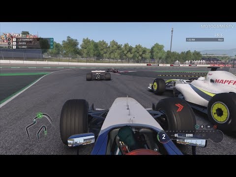 F1 2018 - 2003 Williams FW25 in Classic F1 Race at Catalunya