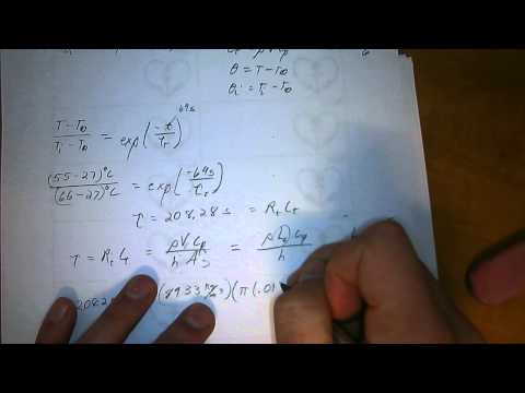 lumped capacitance method example 2