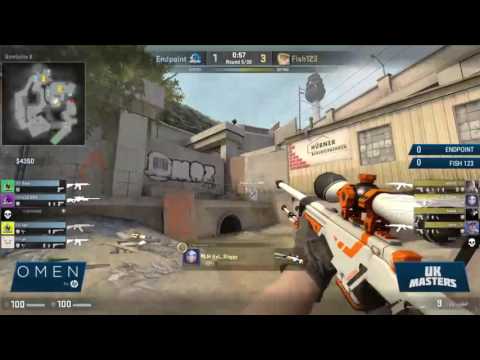 [UKCSGO] 23.02.2017 - Endpoint vs Fish123 @ UK Masters S3 W1 Map 1