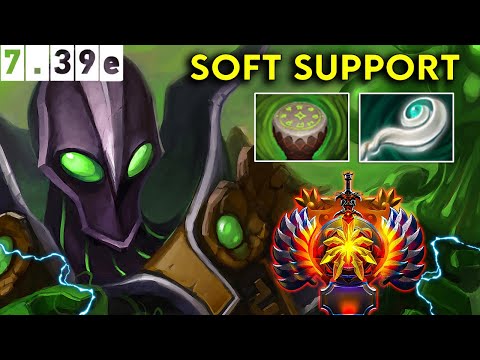 Rubick Immortal Soft Support - Dota 2 Patch 7.39e Pro Pub Gameplay