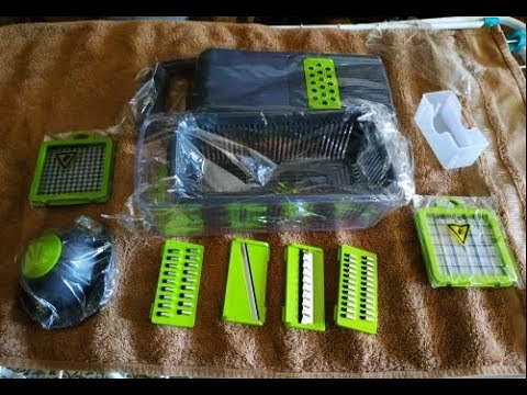 Многофункциональная овощерезка Тёрка с AliExpress с удобным контейнером