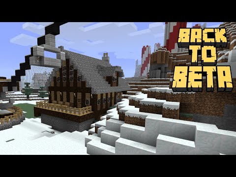 OUTRAGEOUS NEW BUILD in Minecraft Beta! MUST SEE!