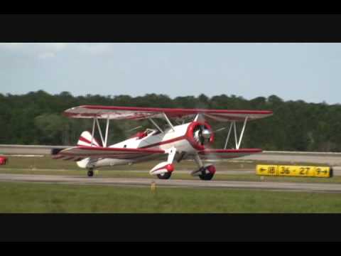 Gary Rower PT-17 Stearman @ Cecil Field AirShow 2009