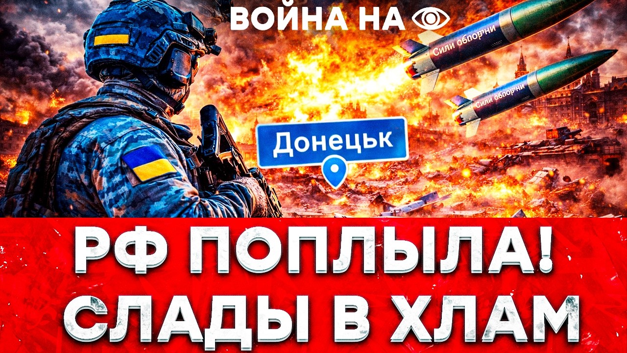 🔥 У РОССИЯН БЕДА! ГУР сорвал наступление, Донецк накрыли суперприлеты! ОККУ?