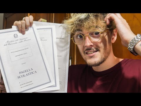 Reaction alle mie pagelle con mia mamma