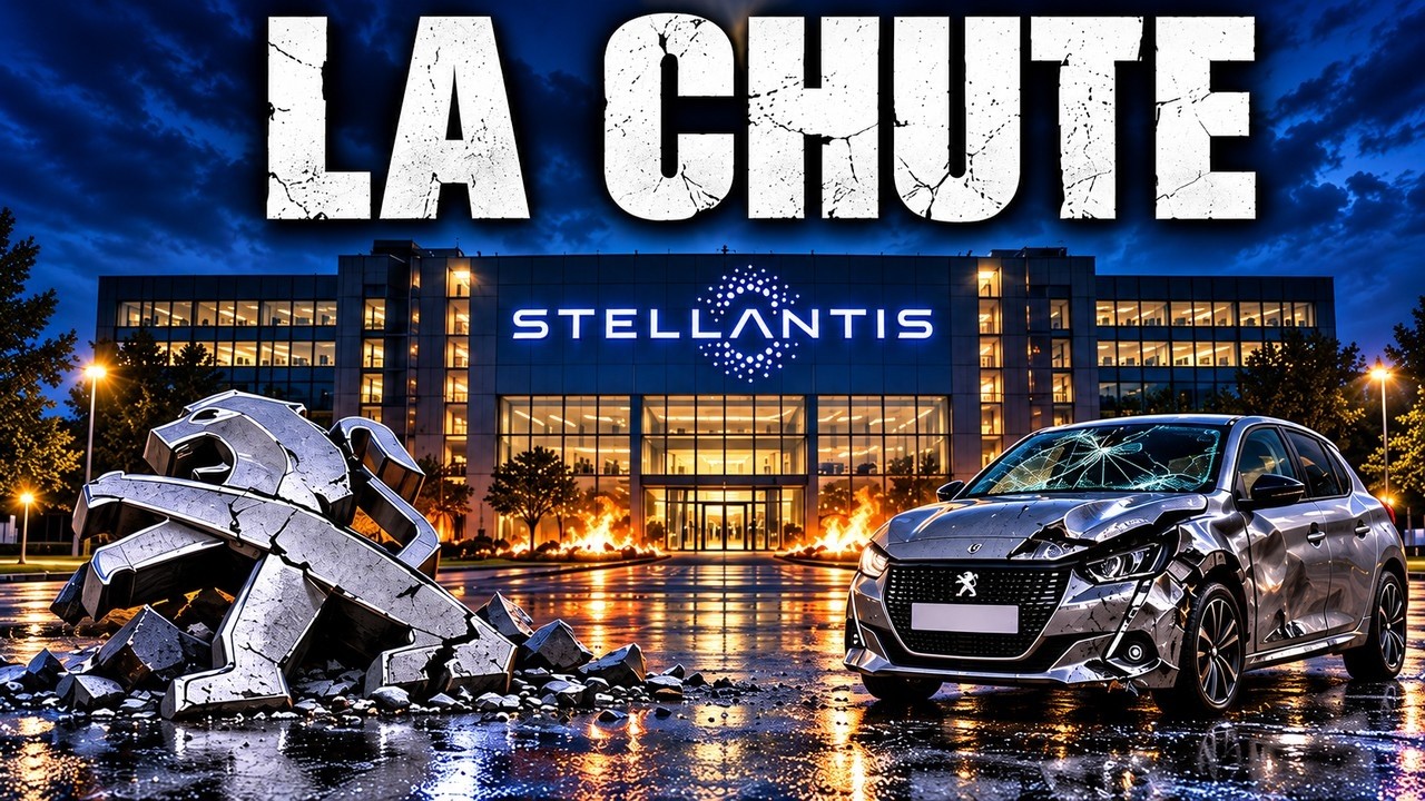 La chute brutale de STELLANTIS (Peugeot, Citroën, Fiat)