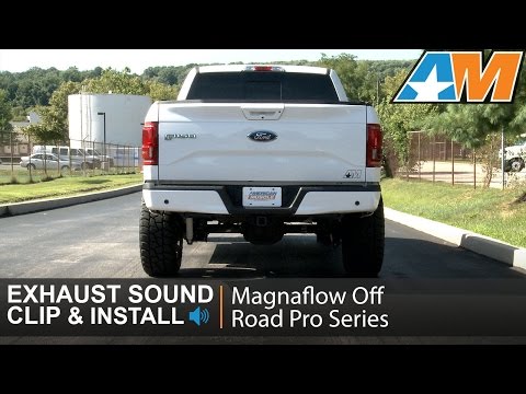 2015-2016 F-150 2.7L Magnaflow Off Road Pro Series Exhaust Cat-Back (EcoBoost) Sound Clip & Install