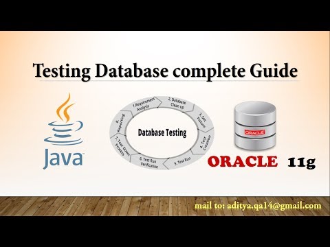 Database Testing Complete tutorial with Java