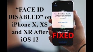 “Face ID Disabled” on iPhone X, XS, XS Max and XR After iOS 12? Here’s the Fix