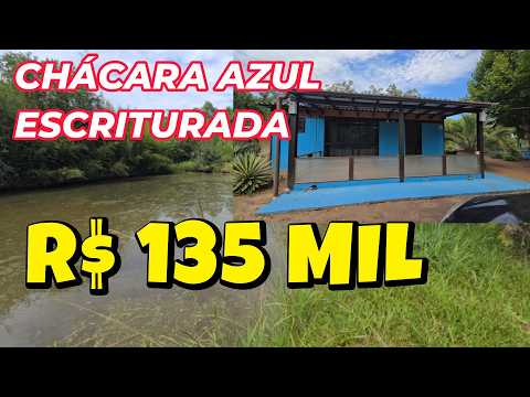 [1034] CHÁCARA  EM SANTO ANTÔNIO DA PATRULHA  ESCRITURA AÇUDE, CASA MOBÍLIADA R$ 135 MIL #chacara