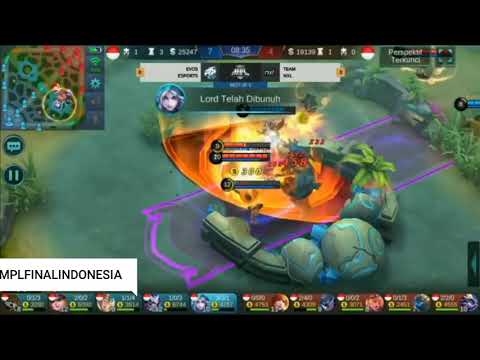 FLASHBACK FINAL MPL EVOS VS NXL MATCH 1 OF 5 - MOBILE LEGENDS MPL INDONESIA