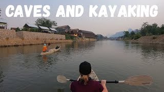 LAOS ADVENTURE, Caves and Kayaking, Vang Vieng