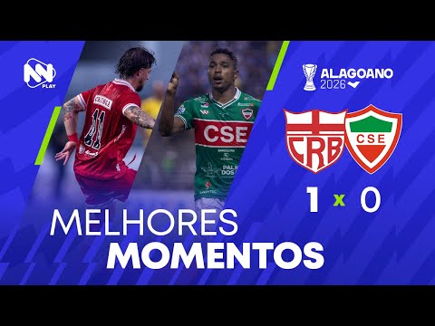 Highlights - CRB 1 x 0 CSE - Alagoas Championship 2026 - 10/01/2026