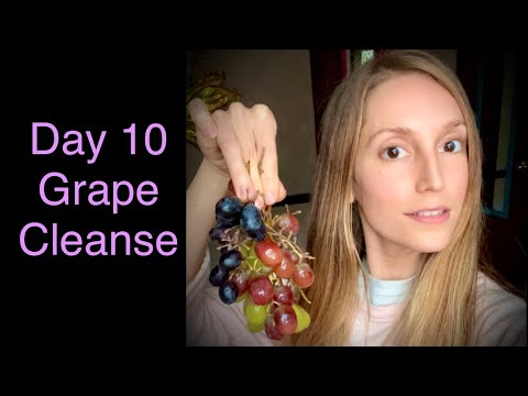Day 10 Grape Cleanse