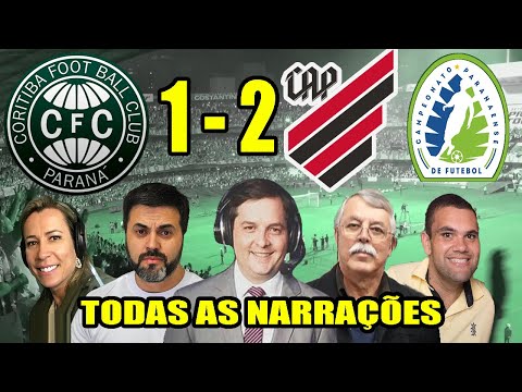Todas as narrações - Coritiba 1 x 2 Athletico-PR | Furacão Campeão Paranaense 2020