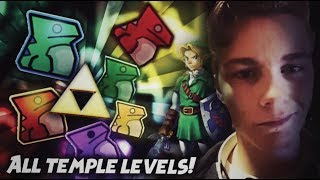 ALL MICHIGUN TEMPLE LEVELS COMPLETED [Geometry Dash 2.11]