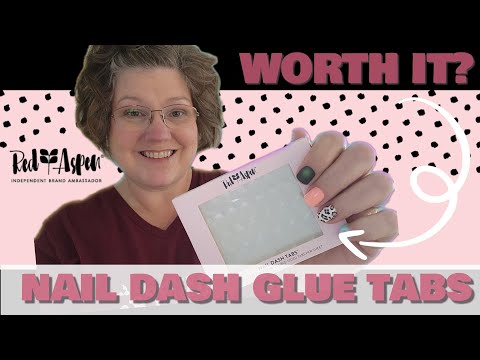 HONEST review and Application Process of Red Aspen's Nail Dash Glue Tabs