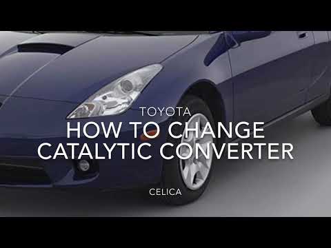 How to change a Catalytic Converter | Toyota Celica