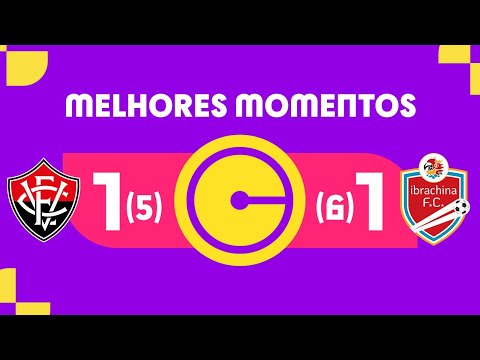 Gols e lances de Vitória x Ibrachina