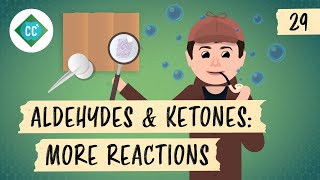 Aldehyde and Ketone Reactions - Hydrates, Acetals, & Imines: Crash Course Organic Chemistry #29