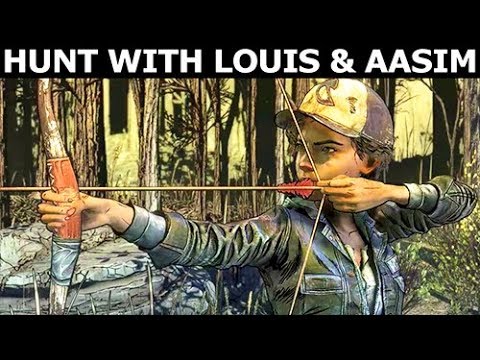 Hunt With Louis and Aasim - The Walking Dead Final Season 4 Episode 1: Done Running