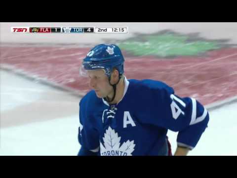 Leo Komarov 3nd Goal of the Season (Panthers vs Leafs) [November 17th, 2016]
