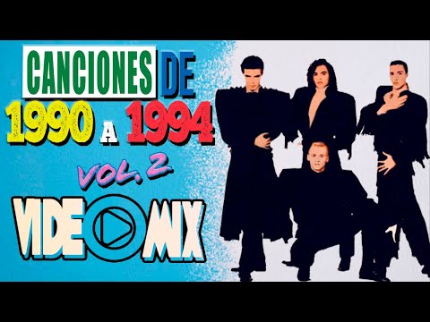 Canciones de 1990 a 1994 Videomix Vol. 2 #locomia #magneto #monicanaranjo