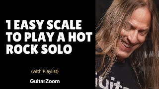 1 Easy Scale to Play a Hot Rock Solo by Steve Stine - GuitarZoom.com