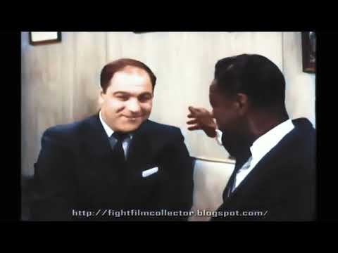 Rocky Marciano Main Event - Nat King Cole Interview - 1961 In Full Color