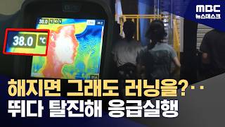 여왕벌도 알을 안낳는 폭염/야간 러닝도 위험