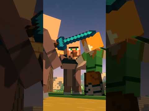 Hell's Comin with Herobrine (Minecraft Animation) #shorts