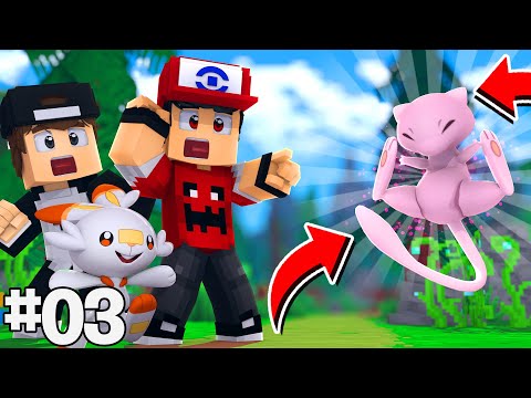 Minecraft: Legendary Pokémon Mew! *First Legendary* - Pixelmon Master Ep. 03 ‹‹ P3DRU ››