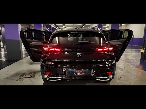 2022 PEUGEOT NEW 308 ALLURE PACK(130hp) | Pure Exhaust Sound & Visual Review!