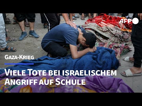 Gaza: An die 100 Tote bei israelischem Angriff auf Schule | AFP