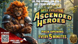 Ascended Heroes Pack Opening  / Pack Openings / Hodges Trading Cards Live