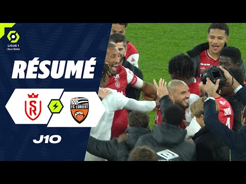 Resumen de Stade de Reims vs Lorient Jornada 10