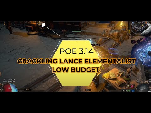 [POE 3.14 Ultimatum Viable] - CRACKING LANCE ELEMENTALIST - LEAGUE STARTER -   low BUDGET