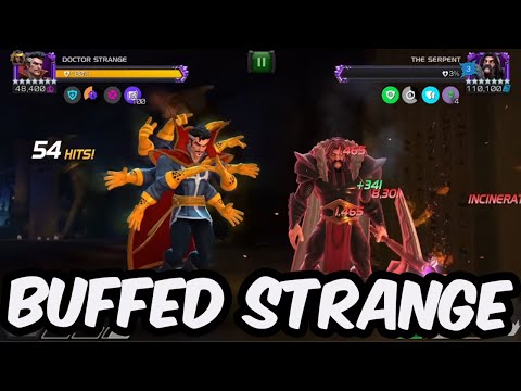 Buffed Dr. Strange LOOKS INCREDIBLE!!! - Mystic Utility God?!? - Marvel Contest of Champions