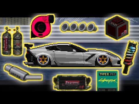 Chevrolet Corvette C7 | Pixel Car Racer | Gameplay | Tuuruu | Part 28 |