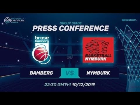 Brose Bamberg v ERA Nymburk - Press Conference - Basketball Champions League 2019-20