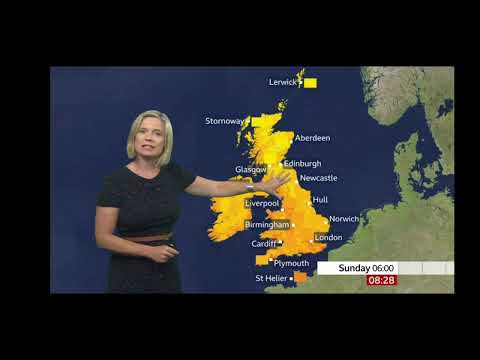 Sarah keith lucas fronts up the weekend weather ! 13 8 22