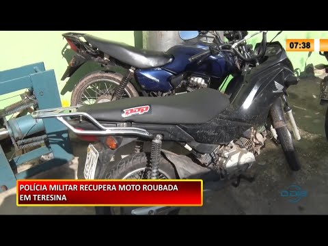 Polícia Militar recupera moto roubada na Santa Maria da Codipi 04 02 2021