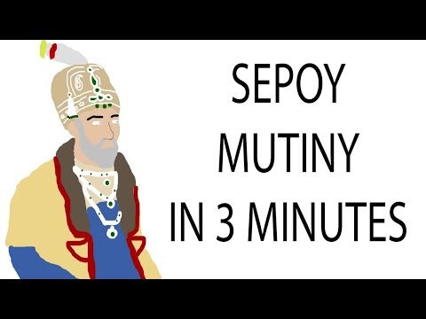 Sepoy Mutiny | 3 Minute History