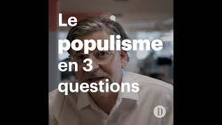 Le populisme en 3 question avec Jan-Werner Müller