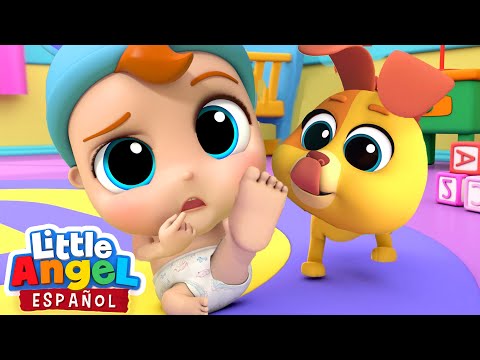 Aprendiendo Las Partes Del Cuerpo 🦶🏽👃🏼👁️ | Canción Infantil | Little Angel en Español